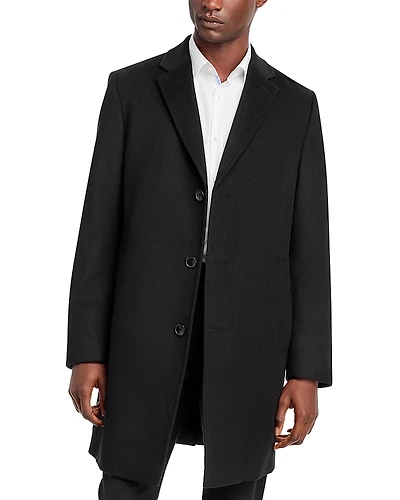 Boss Jared Wool & Cashmere Regular Fit Topcoat