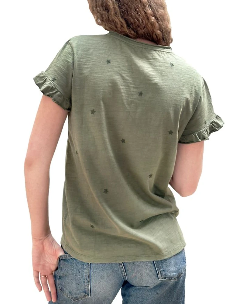 Star Embroidered Tee