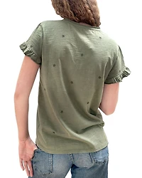 Star Embroidered Tee