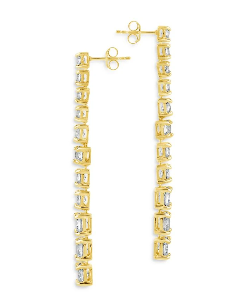Natasha Drop Stud Earrings
