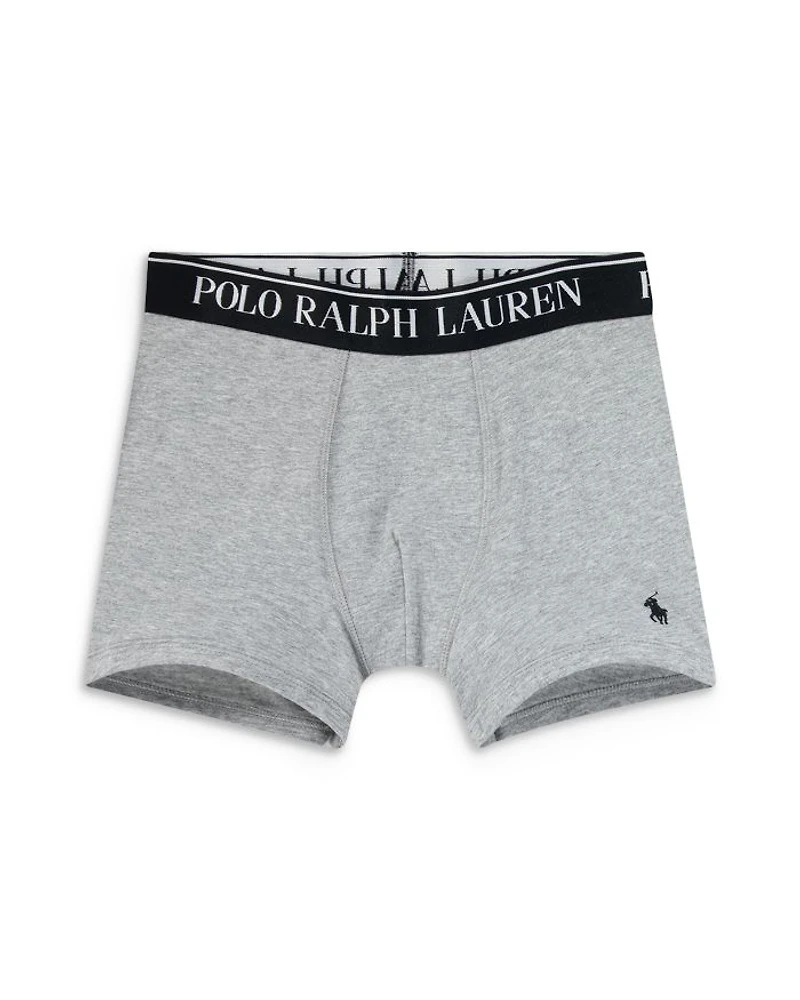 Boys' Cotton Stretch Jersey Boxer Briefs, Pack of 3 - Big Kid