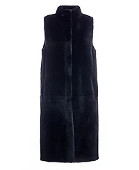 Reversible Shearling Lamb Vest