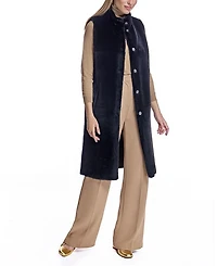 Reversible Shearling Lamb Vest