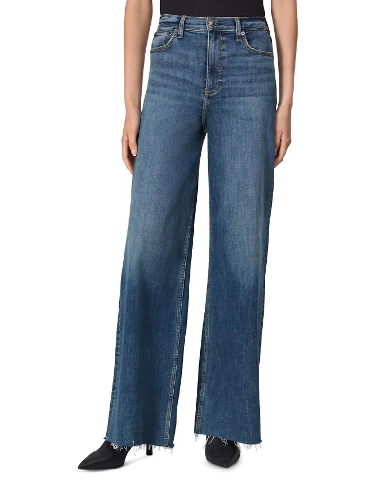 Flexi Sofie High Rise Wide Leg Jeans Willow