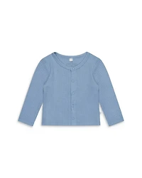 Unisex Waffle Cardigan & Footed Leggings Outfit - Baby