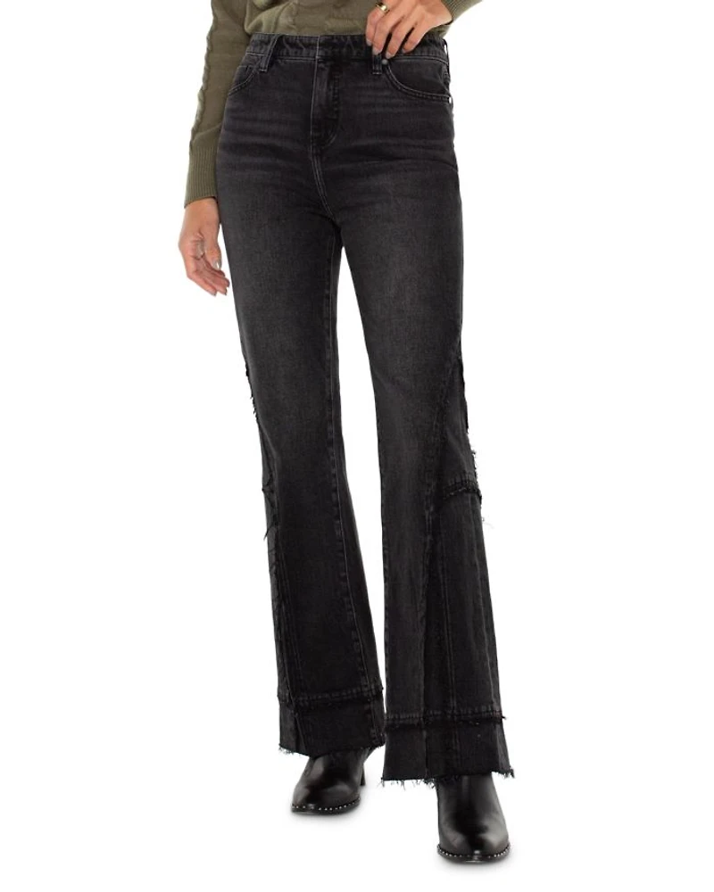 Hannah High Rise Flare Leg Jeans Mooreland