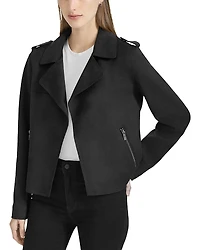 Marc New York Faux Suede Moto Jacket