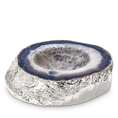 Casca Bowl, Agate & Silver