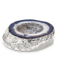 Anna new york Casca Bowl, Agate & Silver