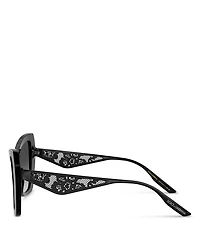 Lace Cat Eye Sunglasses, 55mm