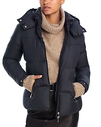 Moncler Fourmines Hooded Down Jacket