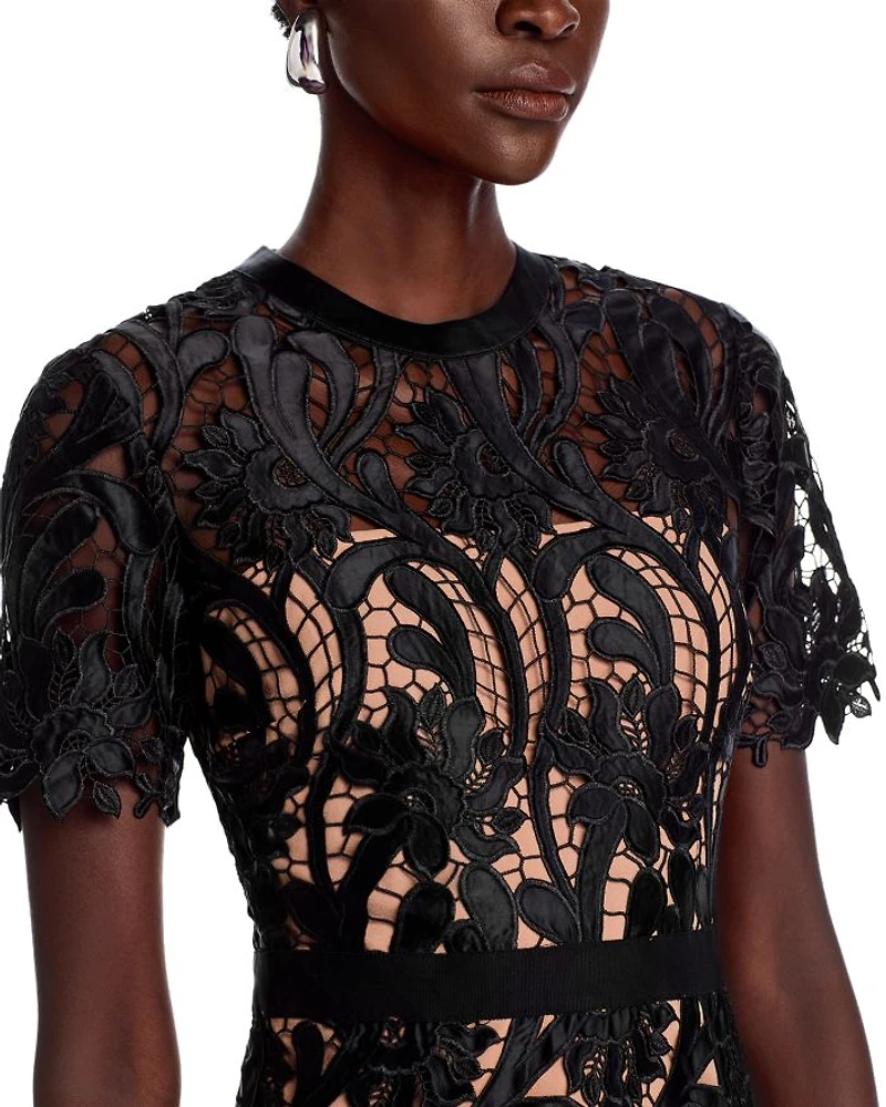 Lace Midi Dress