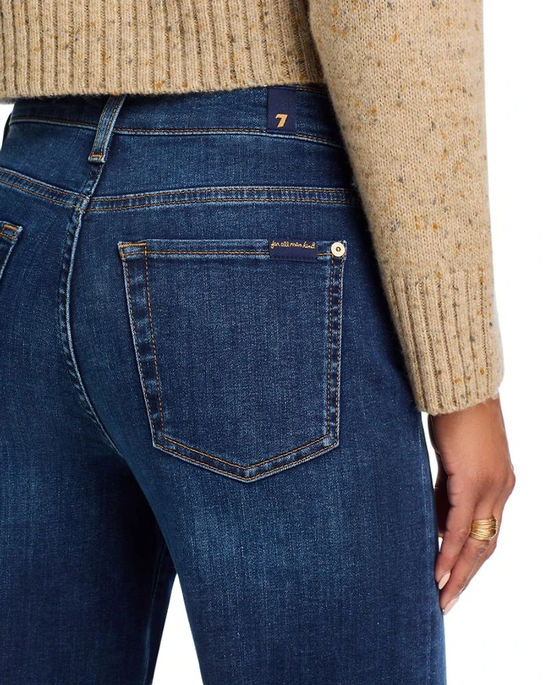 Alexa High Rise Cropped Jeans Wave