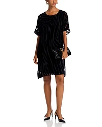 Velvet Burnout Caftan Dress