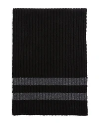 The Men's Store at Bloomingdale's Striped Knit Scarf - Exclusive