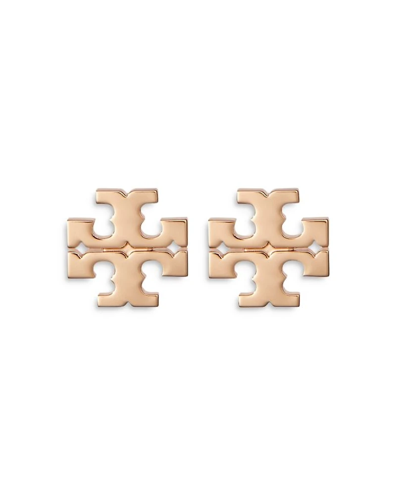 Logo Stud Earrings