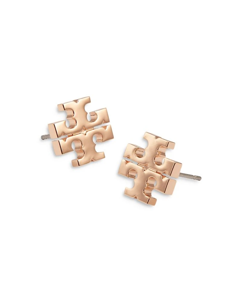 Logo Stud Earrings