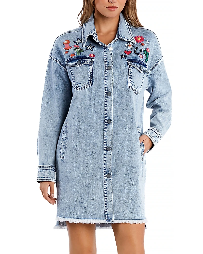 Billy T Giddy Up Embroidered Dress