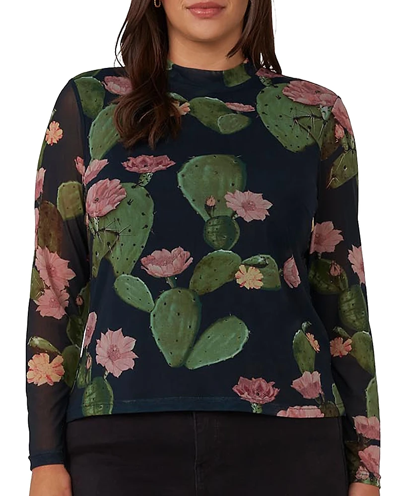 Estelle Plus Mezzanine Mesh Top