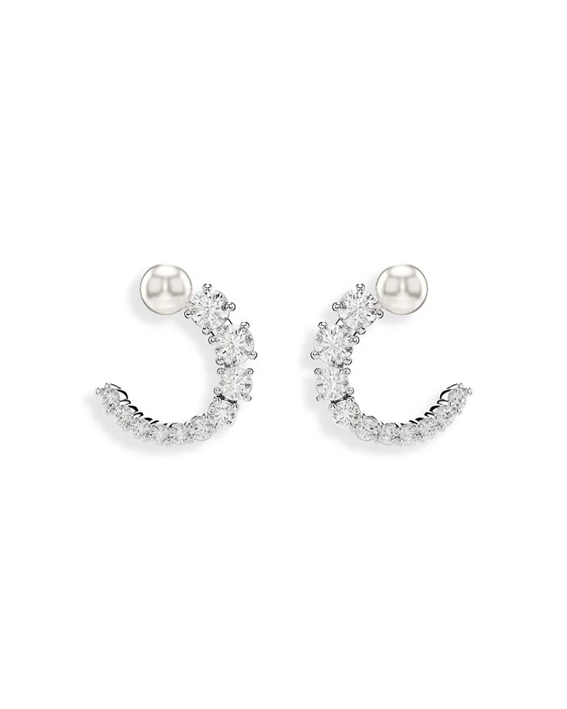 Matrix Hoop Earrings