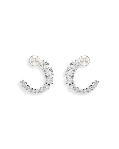 Matrix Hoop Earrings