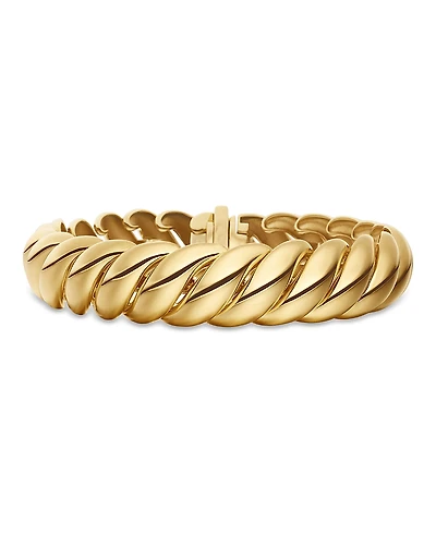 Sculpted Cable Bracelet