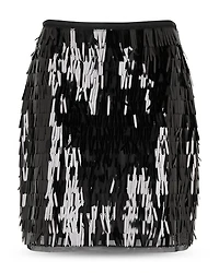 Sword Sequin Mini Skirt