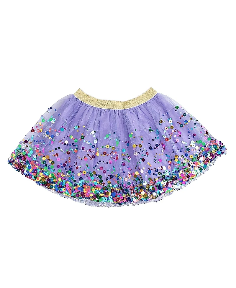 Sweet Wink Girls' Lavender Confetti Tutu - Baby, Little Kid