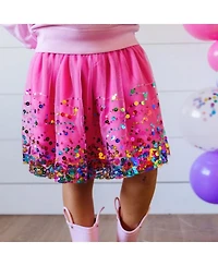 Girls' Raspberry Confetti Tutu - Little Kid, Big Kid