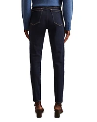 Hattie High Rise Skinny Jeans Dark Blue