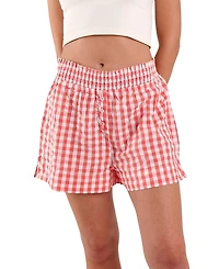 Peachaus Women's Lomandra Ethical-Cotton Pajama Shorts