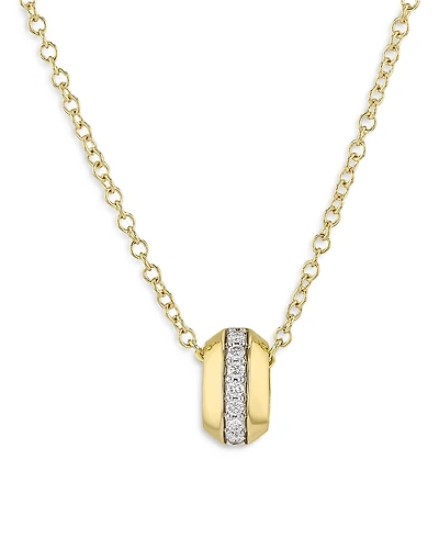 Phillips House 14K Yellow Gold Affair Diamond Pendant Necklace, 16-18
