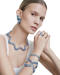 Swarovski Lucent Hoop Earrings