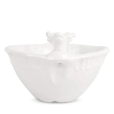 Pietra Natale Figural Deer Deep Bowl