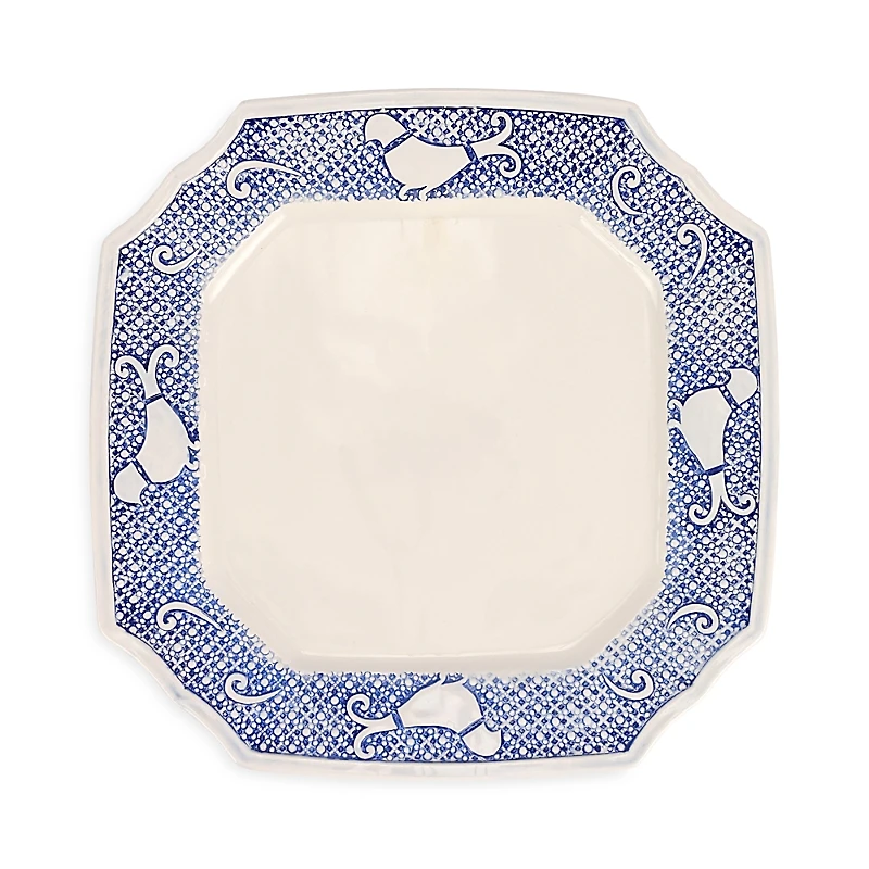 Vietri Uccello Blu Dinner Plate