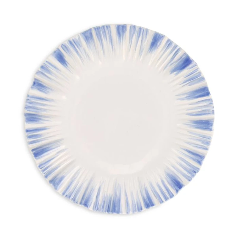 Bari Blue and White Small Round Platter