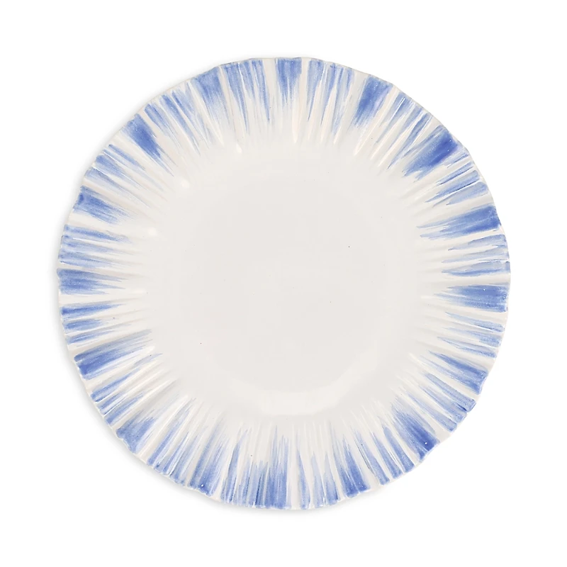 Vietri Bari Blue and White Small Round Platter