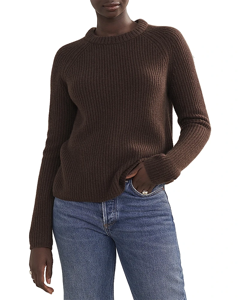 Jenni Kayne Fisherman Cashmere Crewneck Sweater