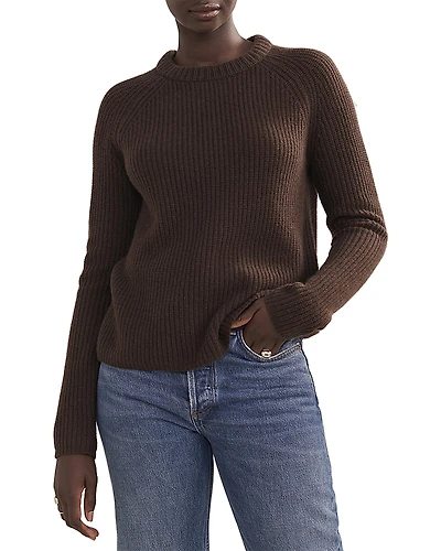 Jenni Kayne Fisherman Cashmere Crewneck Sweater