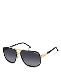 Carrera Rectangle Sunglasses, 61mm