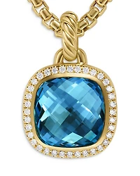 Albion® Pendant 18K Yellow Gold with Gemstones and Diamonds