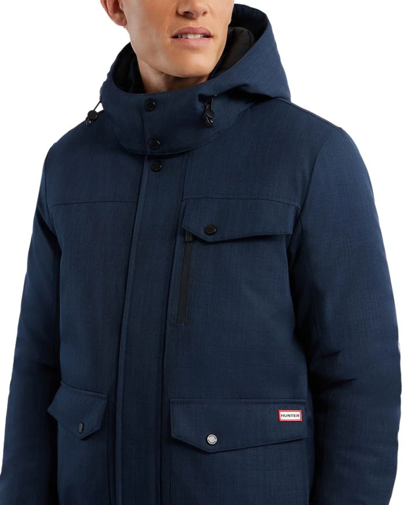Removable Hood  Full Zip Jacket