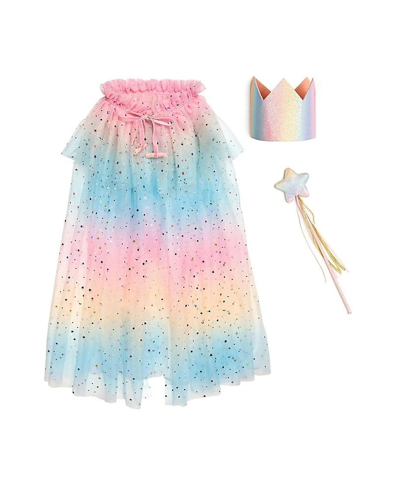Sweet Wink Girls' Pastel Rainbow Dress Up Kit - Little Kid