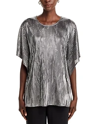 Plissé Caftan Top