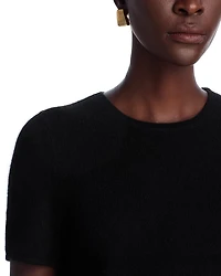 Short Sleeve Cashmere Shell Top - Exclusive