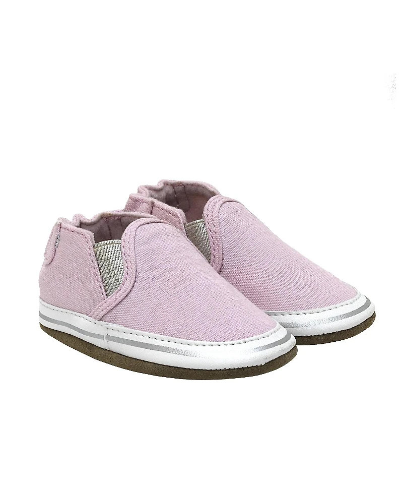 Robeez Girls' Leah Basic Soft Soles - Baby