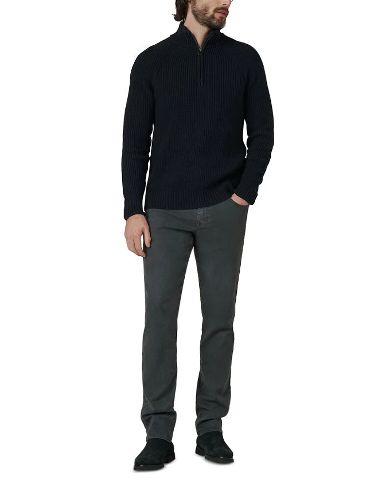 Archie Regular Fit Quarter Zip Sweater