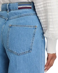 Bilbao High Rise Wide Leg Jeans Royal