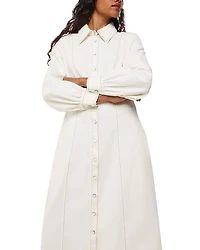 Petite Harlowe Denim Midi Dress