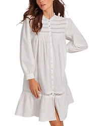 Short Long Sleeve Ballet Nightgown Robe